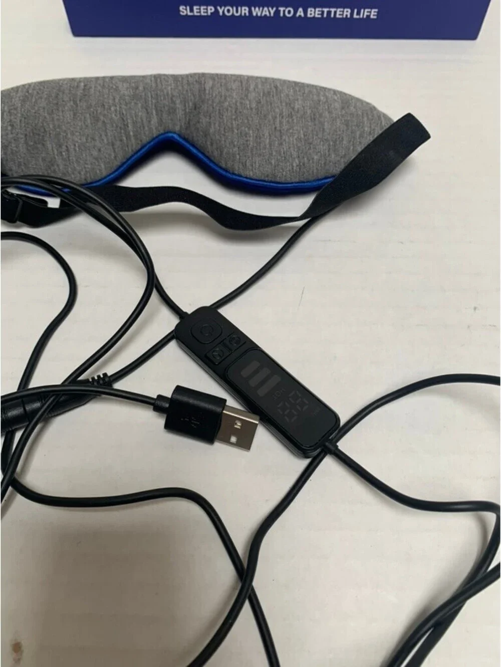 NWOT Electric Heated Eye Mask Rechargeable